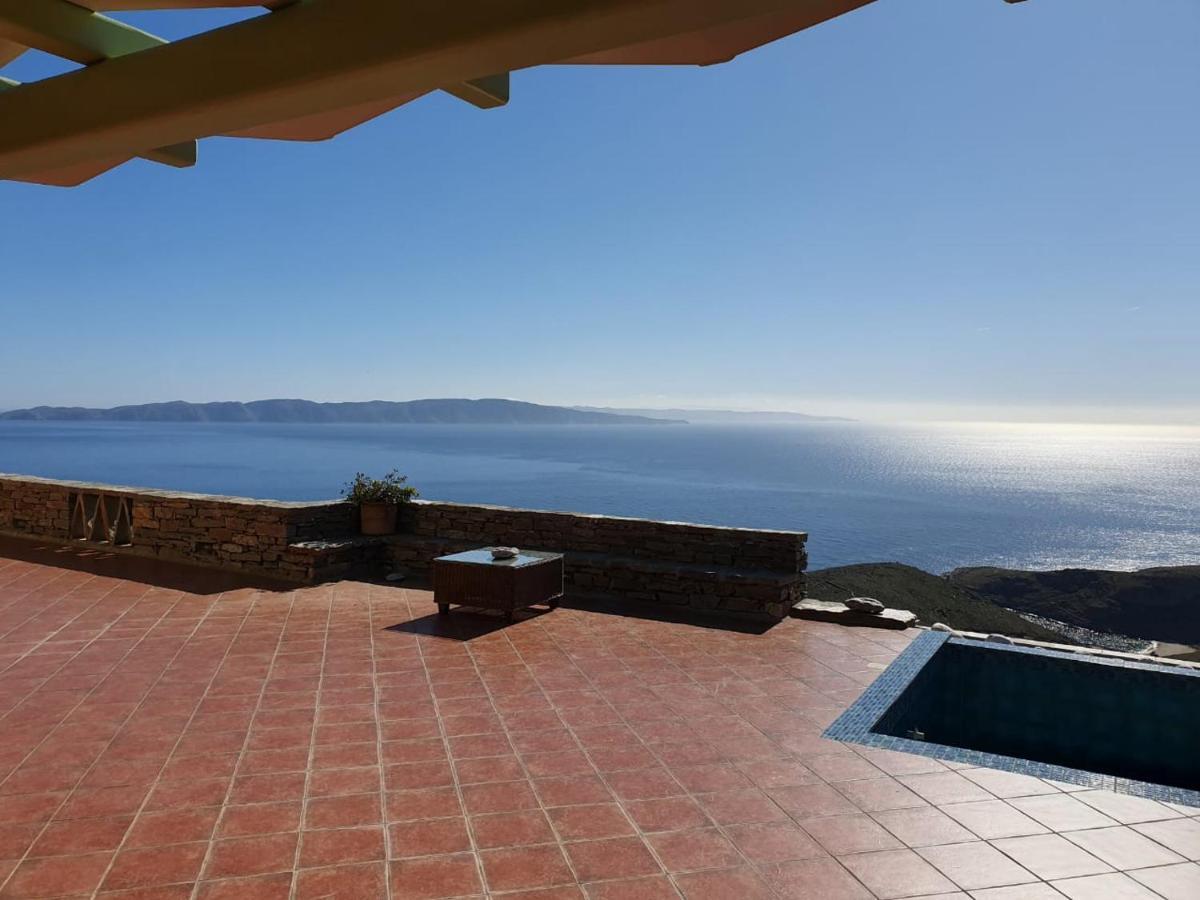 Breathtaking Seaview Villa In A Serene Scenery Chavouna Buitenkant foto